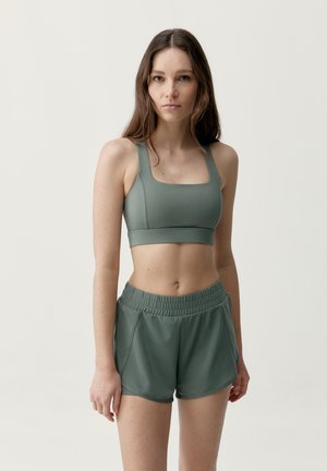Born Living Yoga, PADMA 2.0 - Športová podprsenka s nízkou podporou - verde