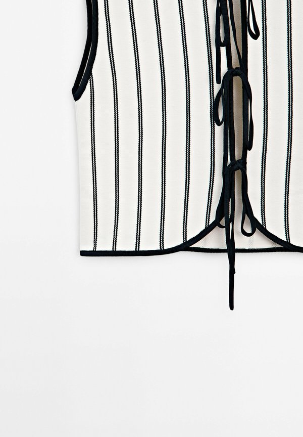 STRIPED WITH TIES - Waistcoat2