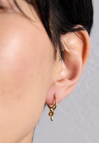 SORTEDAM HUGGIE - Earrings - gold-coloured