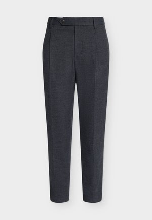 Tommy Hilfiger, NY SMALL PATTERN DRESS PANTS - Pantalon - navy blue
