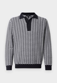 PULLOVER - Džemper - white/dark blue