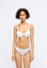 Tommy Hilfiger FLAG PACKS DIPPED THONG 3 PACK - Tangice - black/light grey heather/white