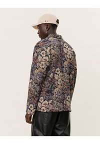 Les Deux HUGH OVERSHIRT - Shirt - black/dark sand
