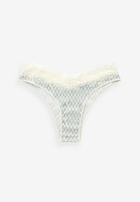Next FOUR PACK - Slip - green white print
