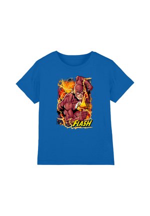 Cotton Soul, JLA FLASH LIGHTNING UNISEX - Print T-shirt - royal blue