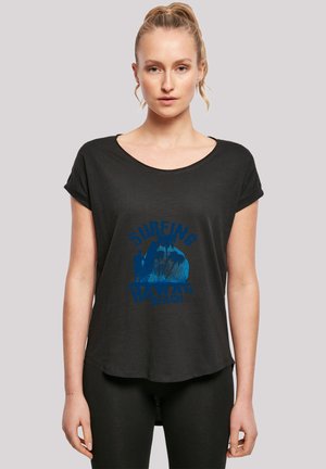 Print T-shirt - schwarz