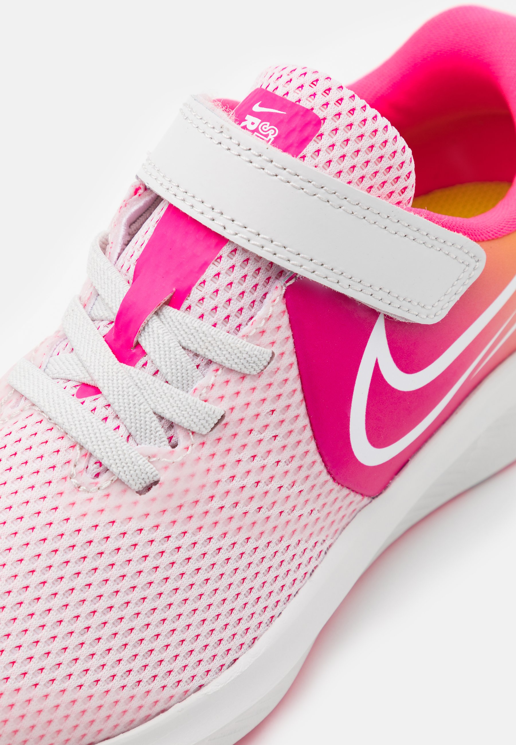 Nike Performance STAR RUNNER 2 SUN UNISEX - Hardloopschoenen neutraal -  platinum tint/summit white/hyper pink/speed yellow/Antraciet - Zalando.nl