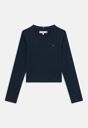 POINTELLE - Camiseta de manga larga - dark night navy