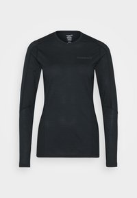 FALKETIND EQUALISERULL LONG SLEEVE  - Φανέλα - caviar black