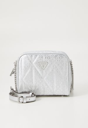 ALDINA CAMERA CROSSBODY - Olkalaukku - silver-coloured