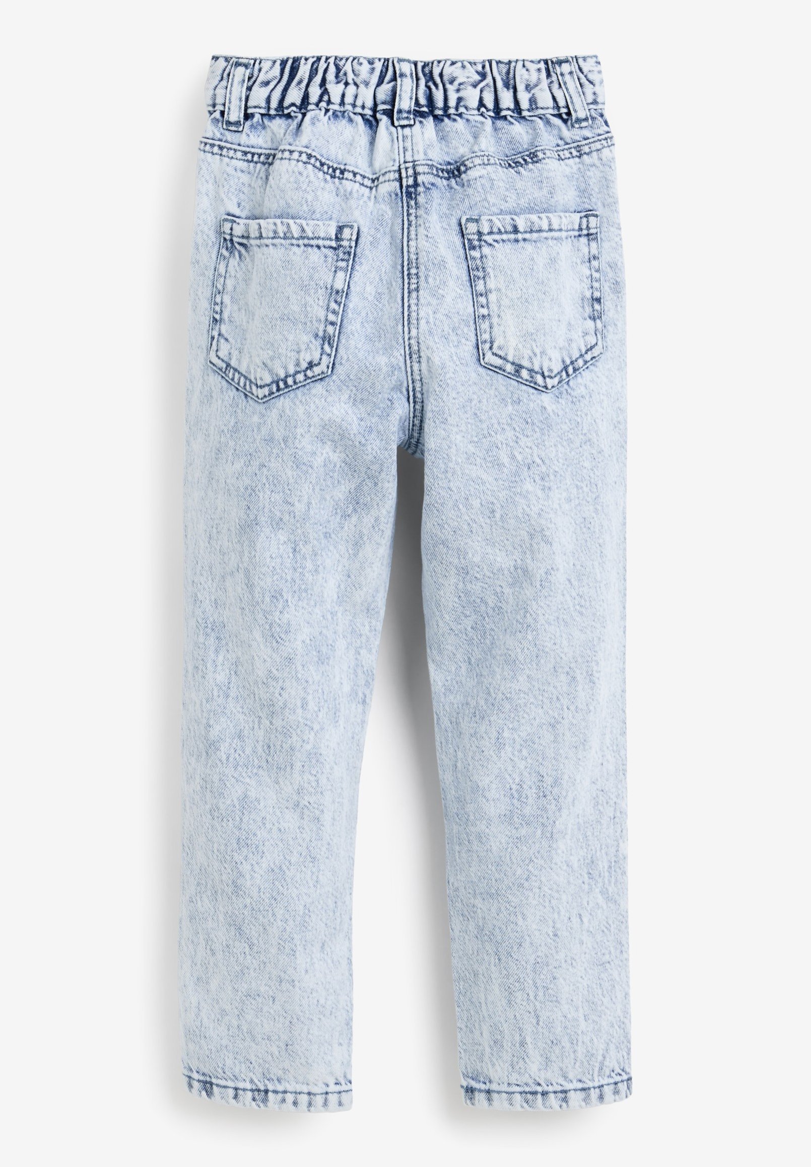 Straight leg jeans - bleached denim 