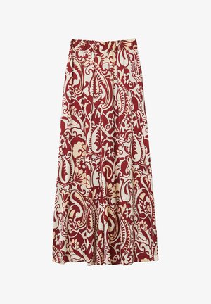 Calliope, PANTALONE LUNGO FANTASIA - Pantalon classique - var rosso india