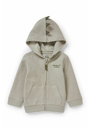 Sweater met rits - gray