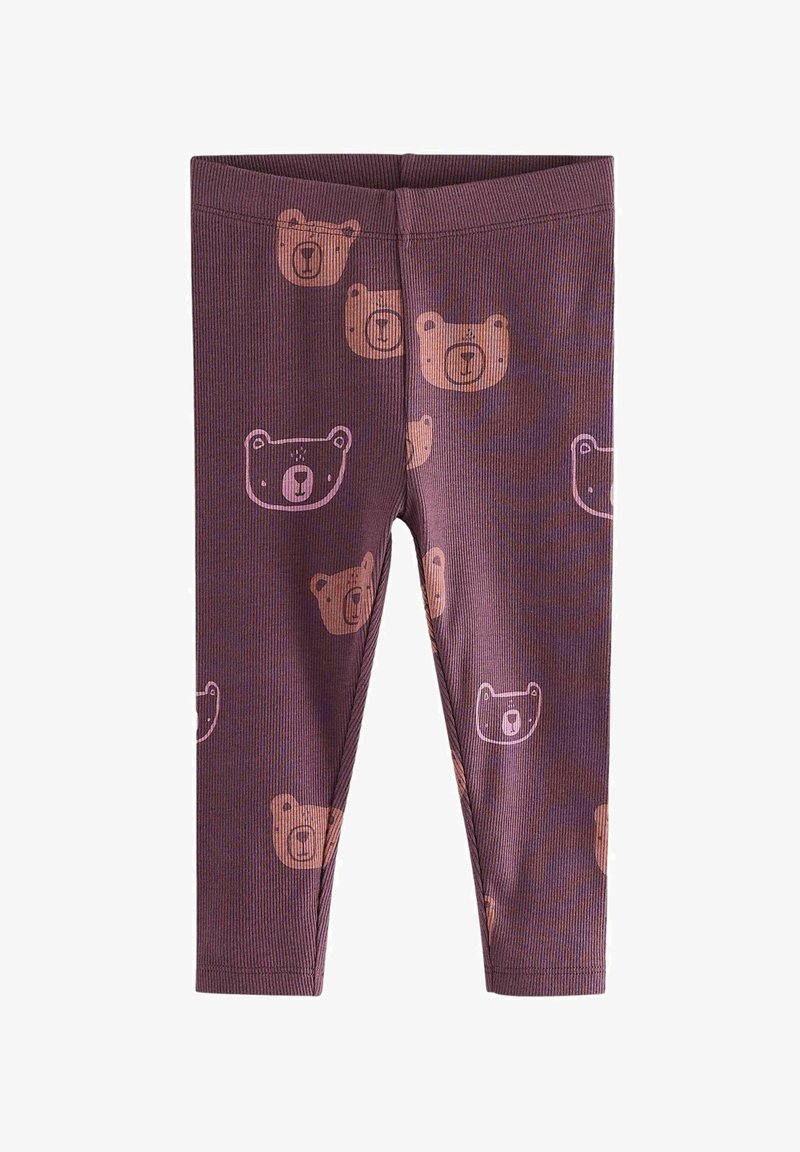 Next STANDARD - Leggings - chocolate brown bear