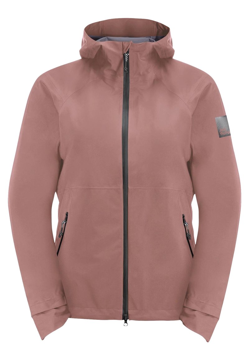 Jack Wolfskin Regenjas roze