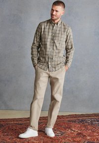 Next CHECK - Vapaa-ajan kauluspaita - grey neutral