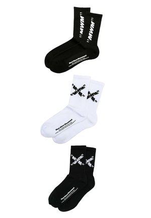 3 PACK - Calcetines - white