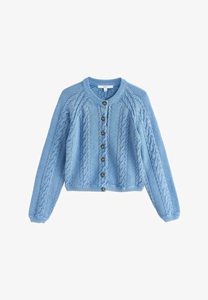 Next, Vest - blue acid wash