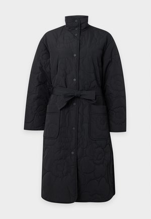 Marimekko, KOLPPI PIIRTO UNIKKO - Vinterfrakke - black