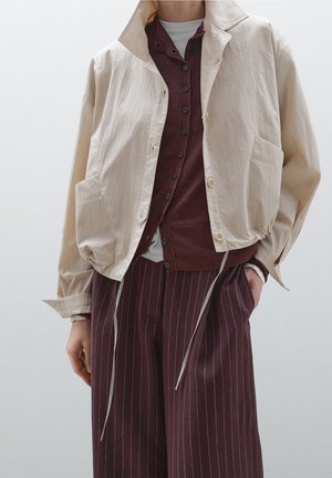 Læderjakker - white