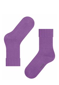 FALKE Striggings Rib - Socken - pink iris