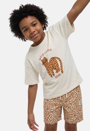 Monoprix, T-shirt imprimé - naturel