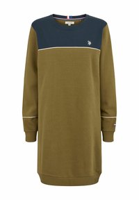 U.S. Polo Assn. Jurk - dark olive