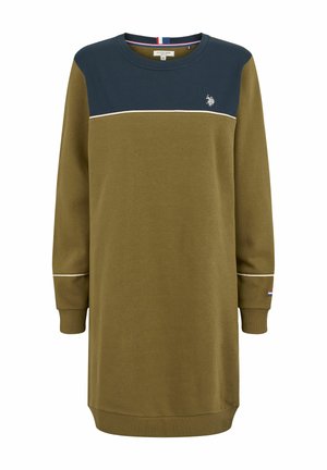 U.S. Polo Assn. Jurk - dark olive