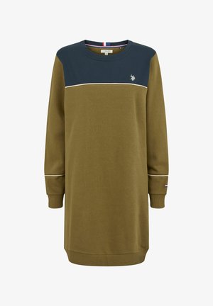 U.S. Polo Assn. Kjole - dark olive