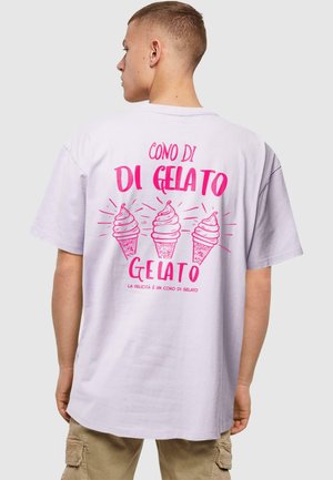 CONO DI GELATO - T-Shirt print - lilac