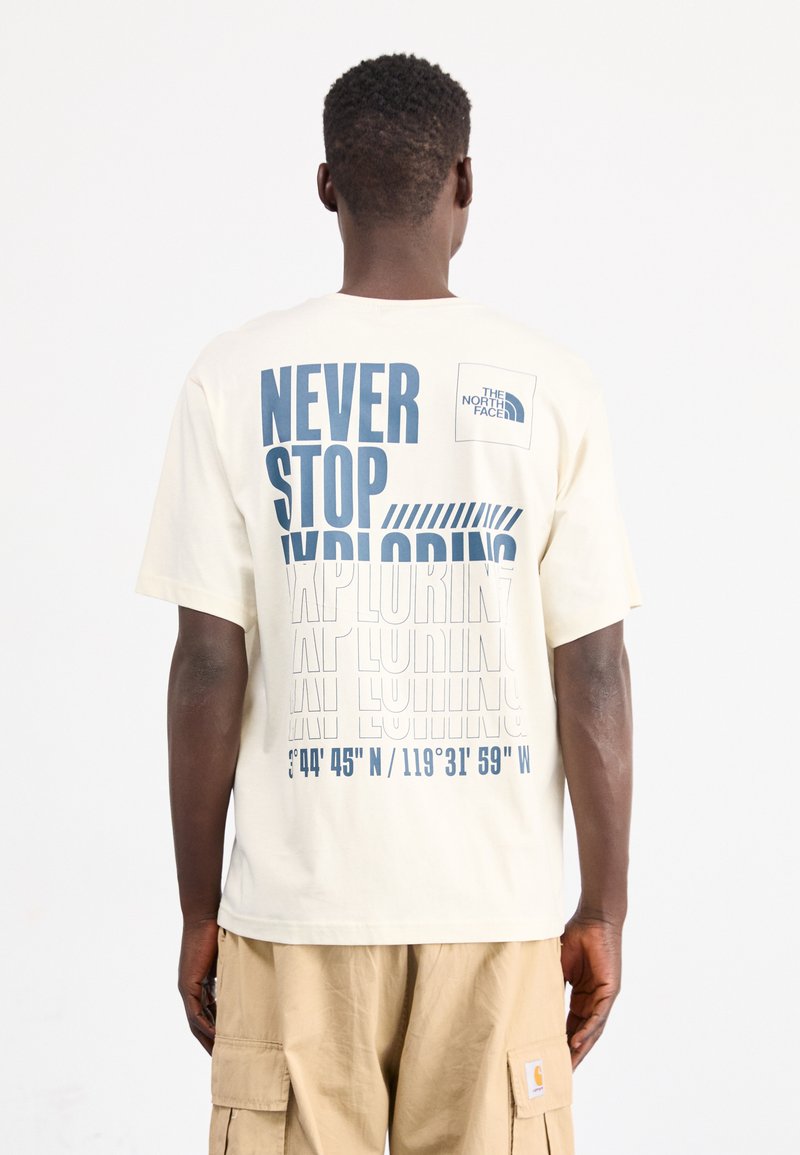 The North Face COORDINATES TEE - T-shirts print - white dune