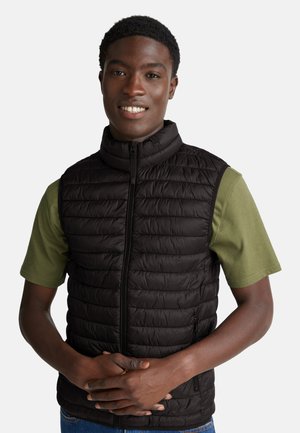 United Colors of Benetton SLEEVELESS REGULAR FIT WITH PADDING - Bodywarmer - black