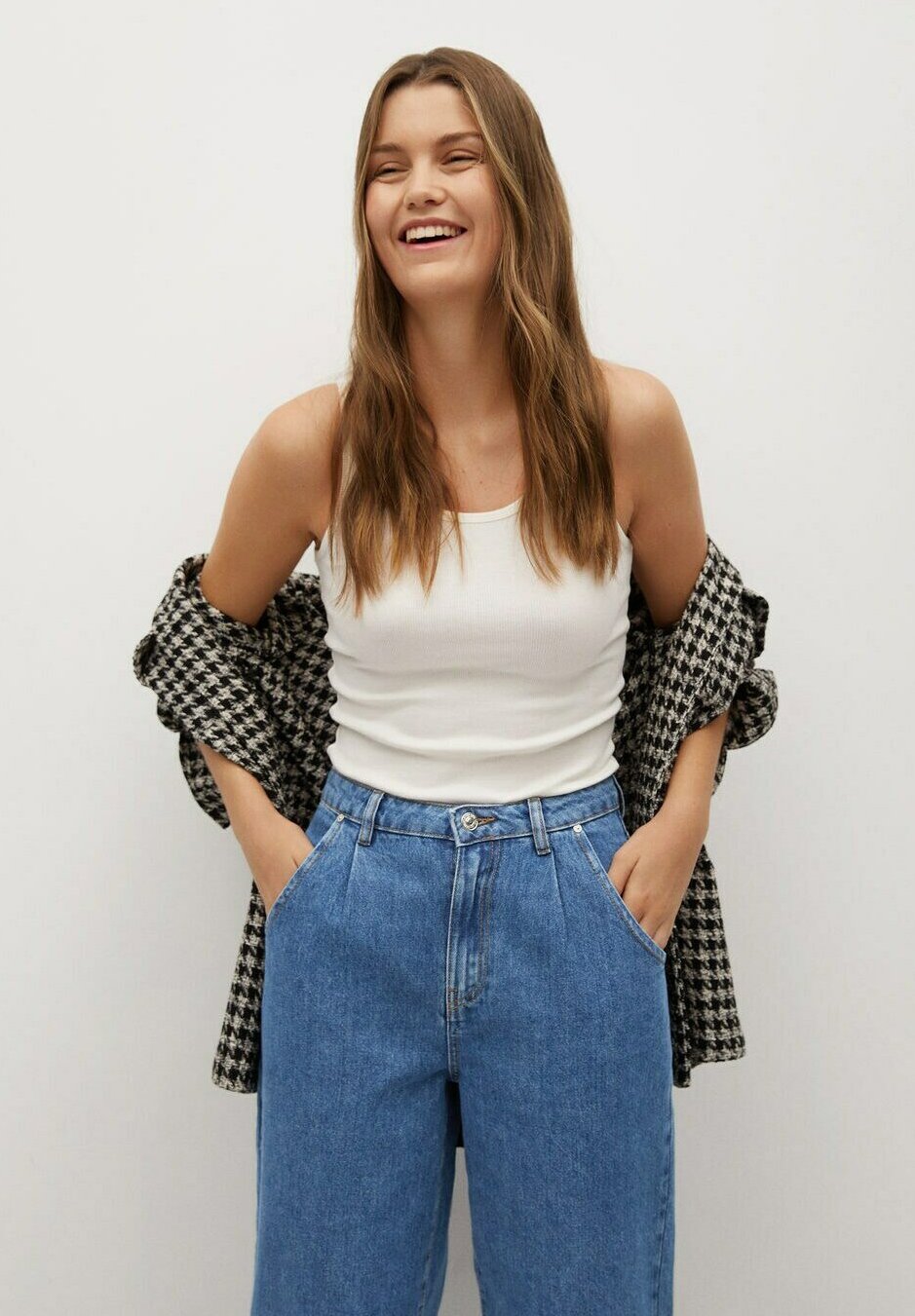 Mango REGINA - Jeans Relaxed Fit - middenblauw/blau - Zalando.de