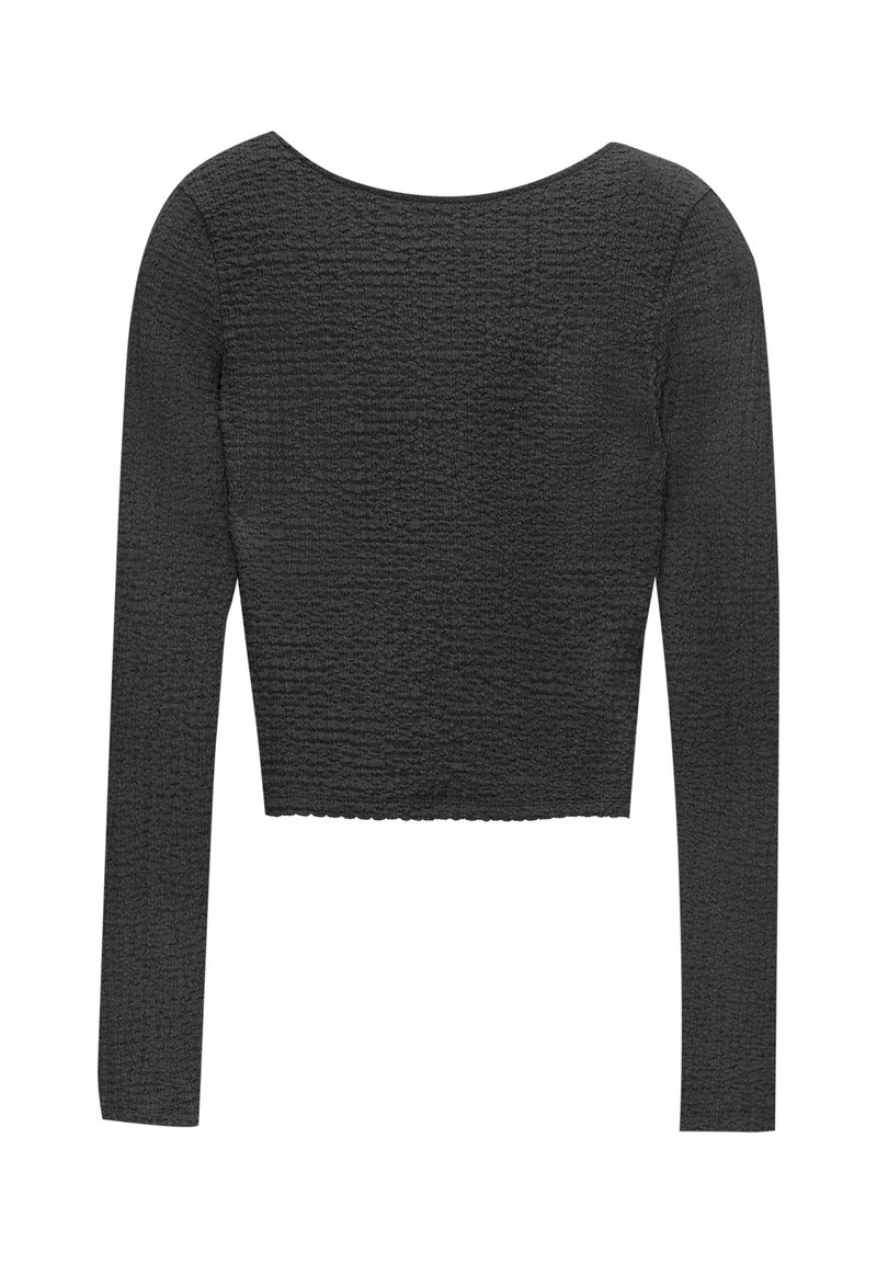 PULL&BEAR Longsleeve donkerblauw PULL&BEAR Longsleeve donkerblauw