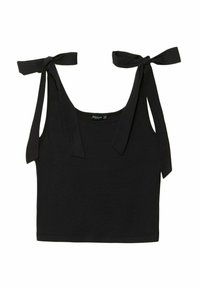 CONTRAST WITH TIES - Top - black