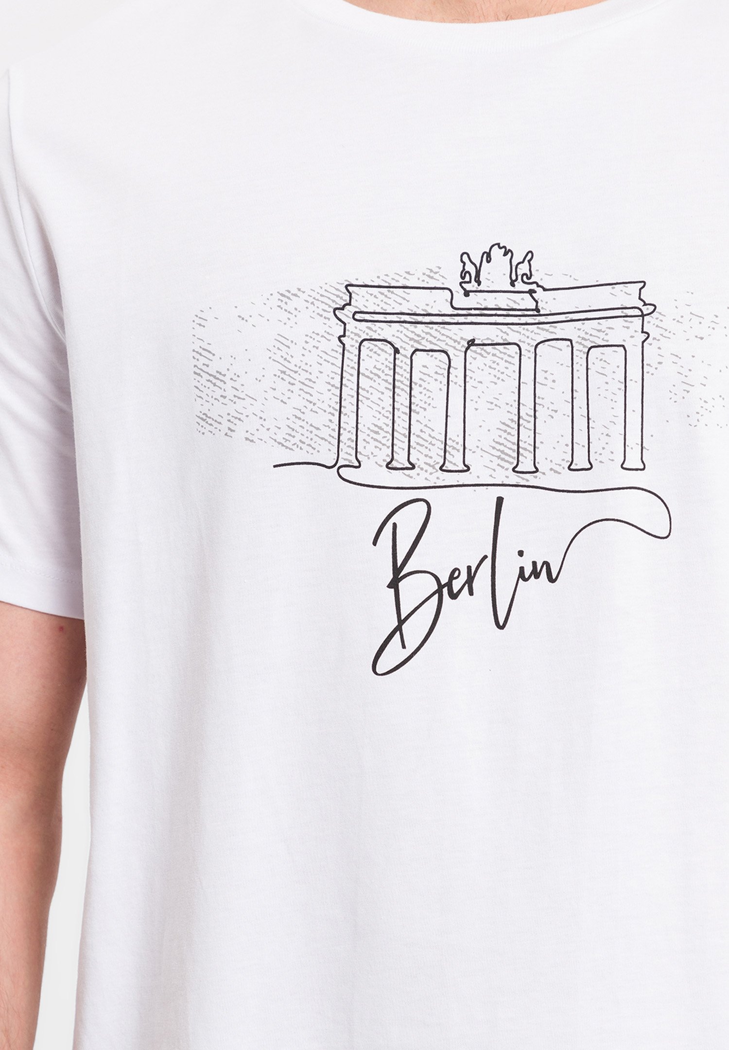 VIENTO Herren T-Shirt Crossed Anchors - 100% Baumwolle Streetwear Design