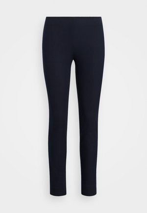 Lauren Ralph Lauren Petite Stretch Cotton Skinny Trouser - Trousers - navy