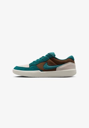 Nike SB, NIKE SB FORCE 58 UNISEX - Baskets basses - mosswood brown/geode teal-lt orewood brn
