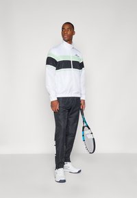 Sergio Tacchini ARPA TRACKSUIT SET - Melegítő - black/birds egg green