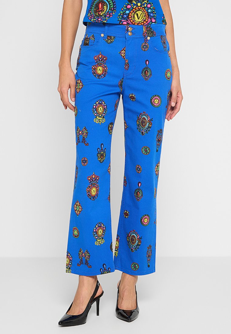 Versace Jeans Couture Straight leg jeans blauw