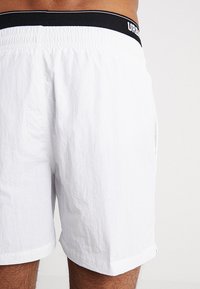 Urban Classics TWO IN ONE SWIM - Badeshorts - white/black