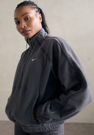 ONE - Felpa in pile - thunder grey/white