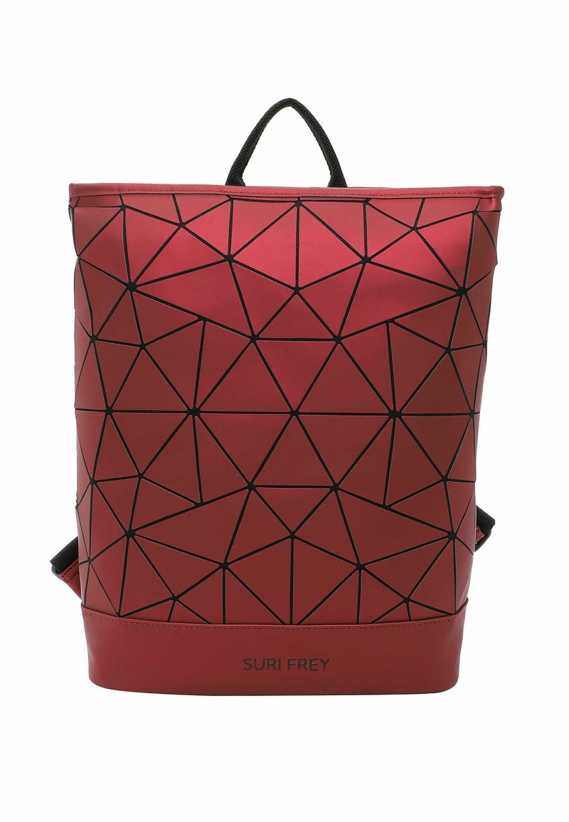 SURI FREY JESSY - Tagesrucksack - wine metallic