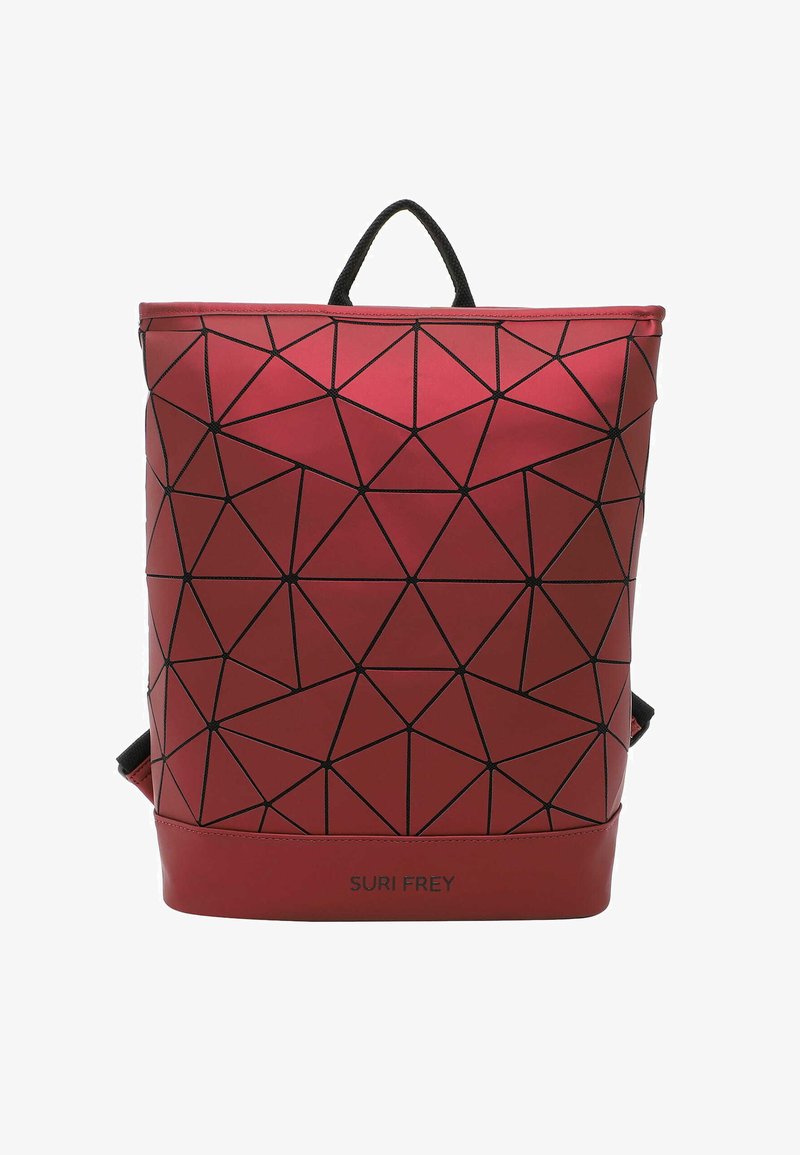 SURI FREY JESSY - Sac à dos - wine metallic