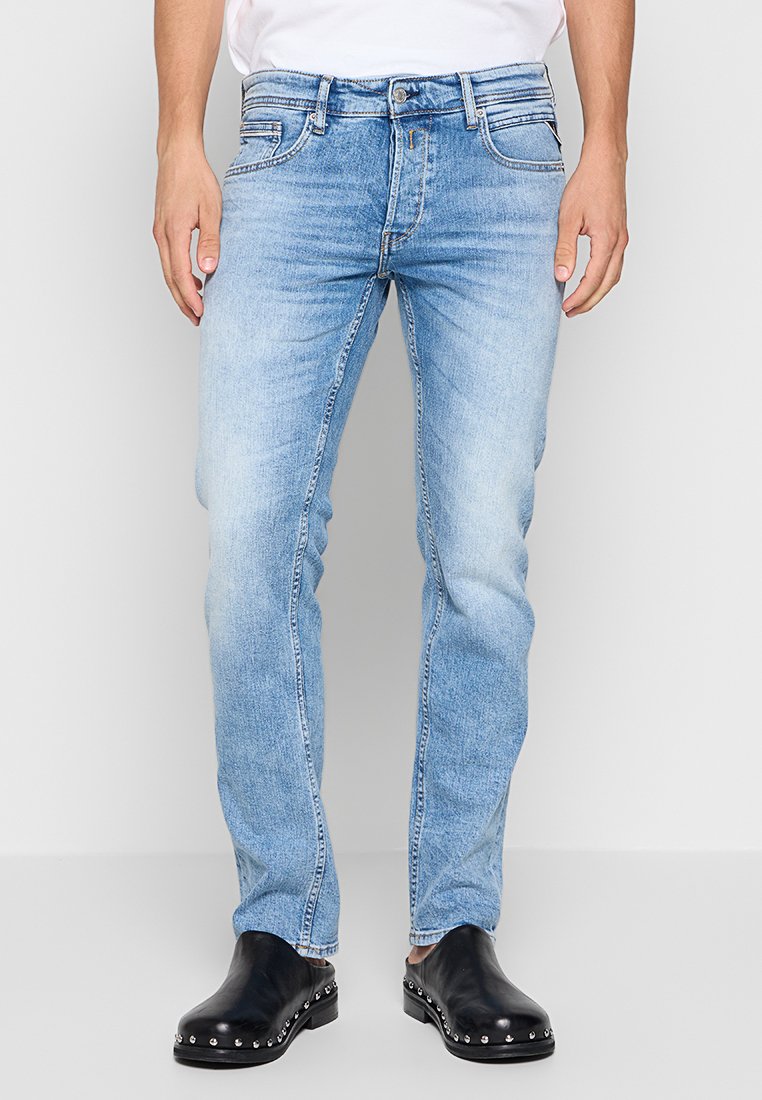 Replay Slim fit jeans lichtblauw Replay Slim fit jeans lichtblauw