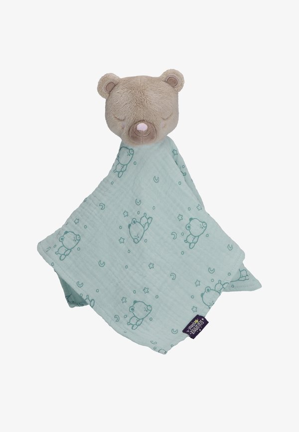 BEAR - Kuscheltuch - light turquoise