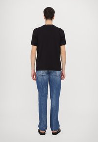 Just Cavalli GOTICH LOGO - Apdrukāts T-krekls - black