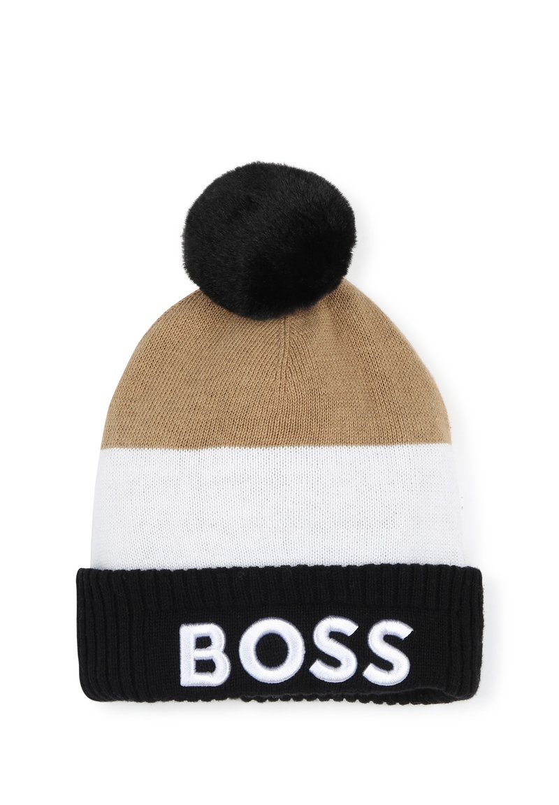 BOSS Kidswear À POMPON - Bonnet - black