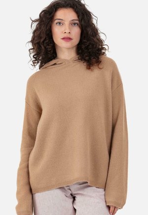 Strickpullover - camello