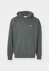 LOWERCASE HOOD UNISEX - Ikdienas džemperis - pigment rosin